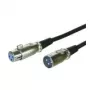 Microconnect XLRMF6 helikaabel 6 m XLR (3-kontaktiline) must