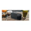 Kaasaskantav raadio Muse M-025 R — MW/FM, must, patareitoitel, kompaktne (32×130×70 mm)