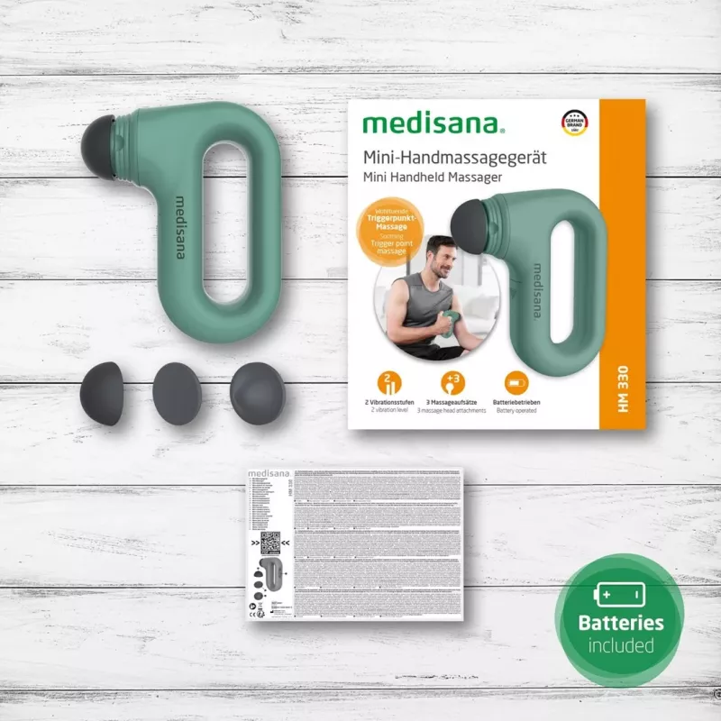 Medisana HM 330 massaažiseade universaalne must, roheline