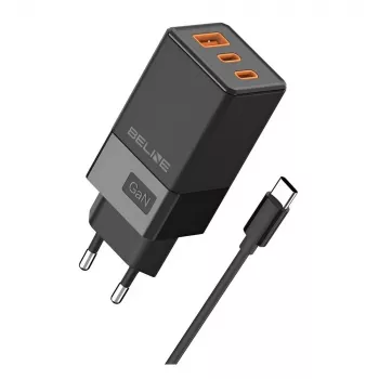 Beline sein. 2x USB-C 1x USB 65W Kaabel USB-C Must/Must PD 3.0
