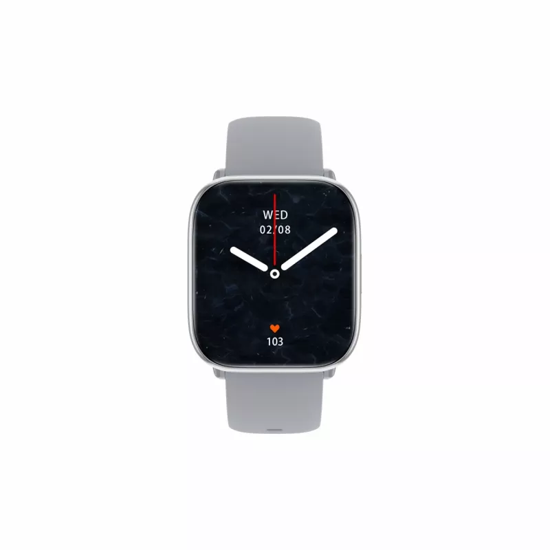 myPhone Watch Pastel 4,45 cm (1,75) AMOLED 40 mm Digitaalne 390 x 450 pikslit Puuteekraan Hõbedane