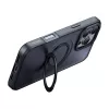 Kaitseümbris Mcdodo PC-4932 iPhone 16 Pro jaoks integreeritud alusega, must