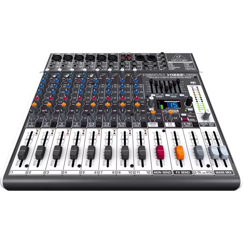 Behringer X1222USB helimikser 4 kanalit