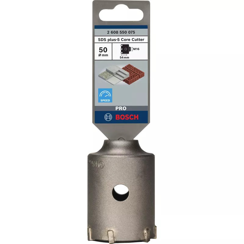 Südamikpuuride komplekt Bosch SDS plus-9 2608550075 5 tk