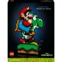 Ehitusmänguasi LEGO Super Mario World Mario & Yoshi komplekt 71438 — interaktiivsed figuurid ja ehitatavad mänguelemendid