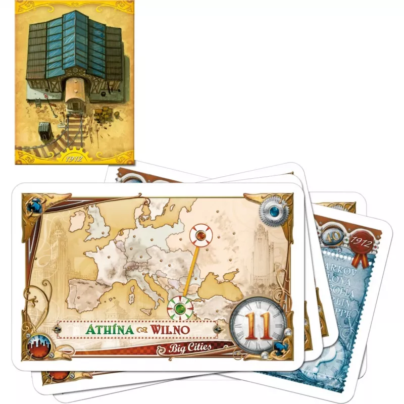 Lauamäng Rebel Asmodee Zug um Zug - Europa 1912, peremäng, vanus 8+