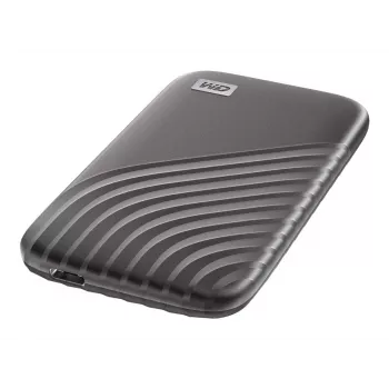 Väline SSD | WESTERN DIGITAL | My Passport | 1TB | USB-C | Kirjutamiskiirus 1000 MB/s | Lugemiskiirus 1050 MB/s | WDBAGF0010BGY-WESN