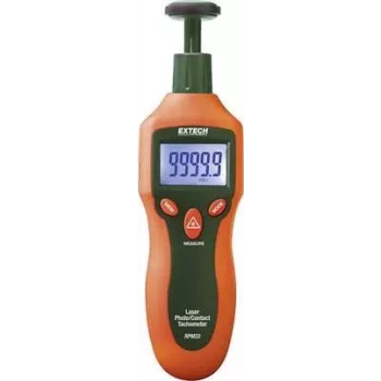 RPM33 Tahhomeeter mehaaniline optiline 2 - 19999 p / min 2 - 99999