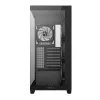 PC korpus DeepCool CG580 4F Midi Tower — ATX/ITX/MicroATX, karastatud klaas, 3×120mm+1×120mm ventilaatorid, 2×3.5-tolline ja 2×2.5-tolline, USB-A×2 USB-C×1, must