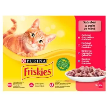 Friskies Mix meat - märg kassitoit - 12 x 85 g
