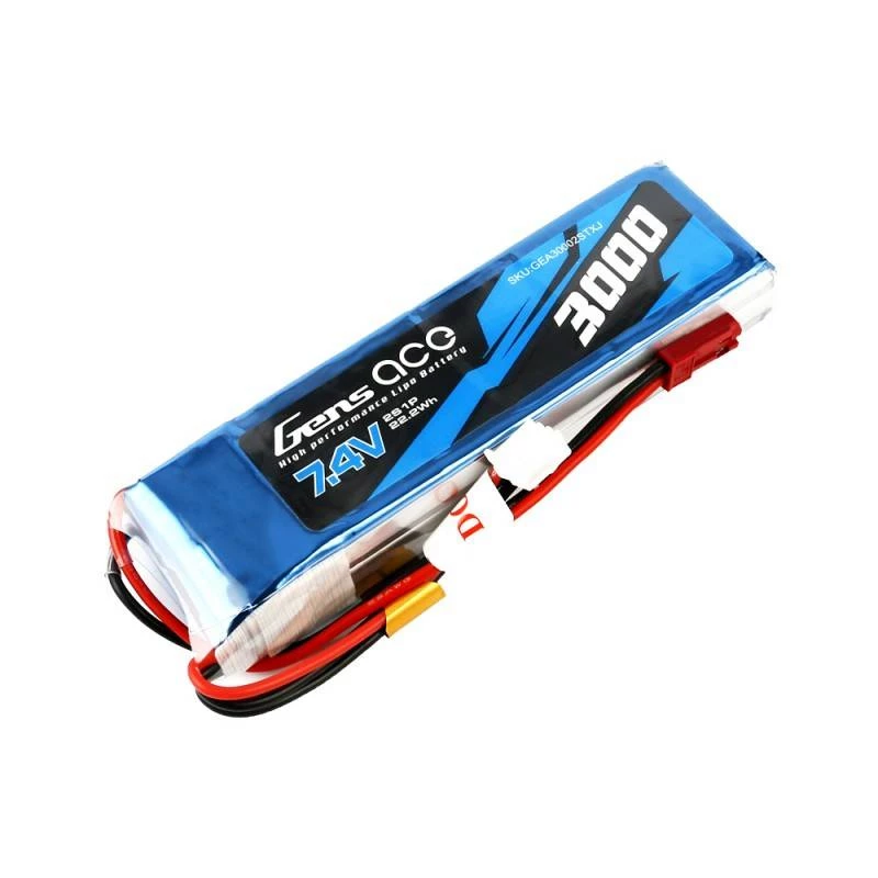 Aku Gens Ace 3000mAh 7.4V 1C 2S1P LiPo