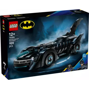 LEGO ehituskomplekt DC Super Heroes Batman Forever Batmobile 76304 — 909 detaili, 1 minifiguur, soovitatav vanus 12+