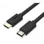 UNITEK Y-C137M HDMI-kaabel 1,5 m HDMI Type A (Standard) Must