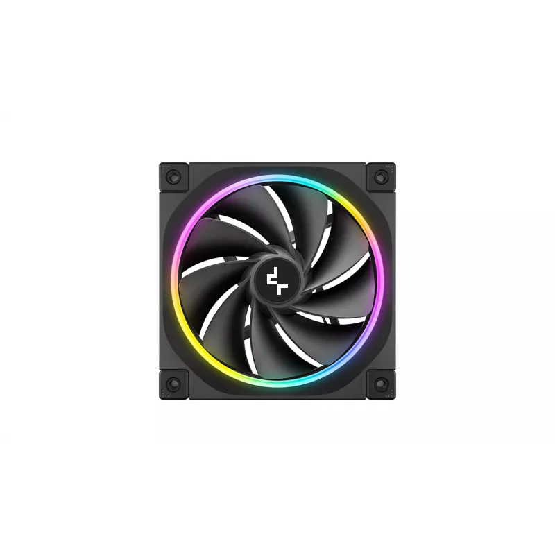DeepCool FL12R 120mm ARGB korpusventilaatorid 3-pakk must