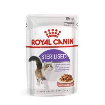 ROYAL CANIN FHN Sterilised kastmes - märg toit täiskasvanud kassidele - 12x85g