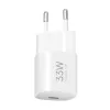 Toiteadapter Xiaomi 33W Nano USB-C ELi seinakruvi — 33W USB-C väljund telefonidele ja tahvelarvutitele