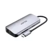 USB-C Hub Unitek D1122A01 koos 2x HDMI 4K ja 100W toiteedastusega