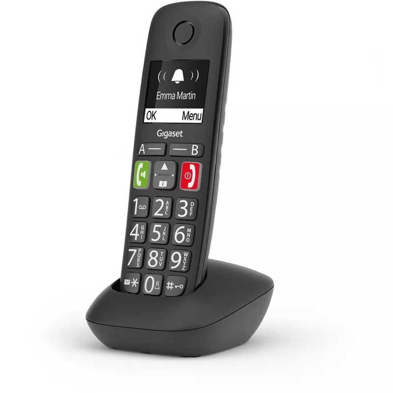 Gigaset Hearing Aid.DECT E290HX Must lisaseade