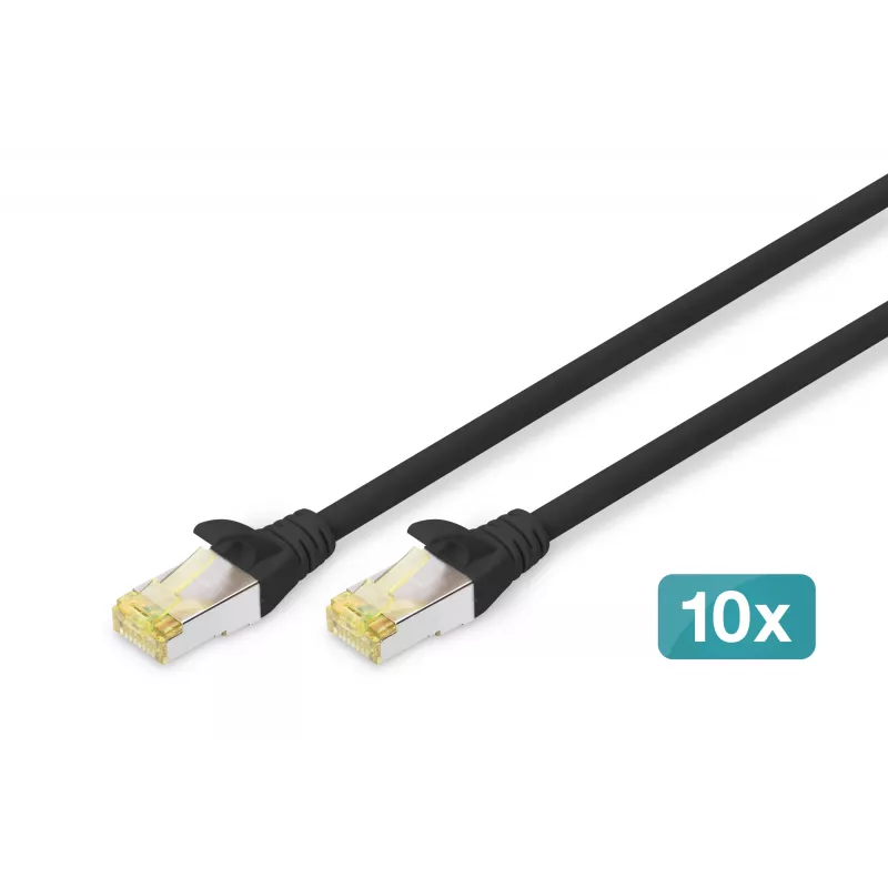 Võrgukaabel Digitus CAT 6A S/FTP RJ-45 2m must