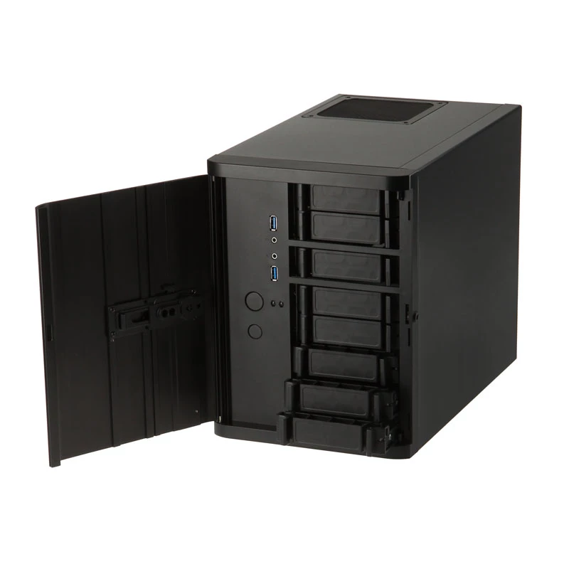 Arvutikorpus Silverstone SST-DS380B Mini-ITX must