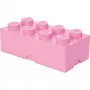 LEGO Storage Brick 8 roosa, hoiukast roosa