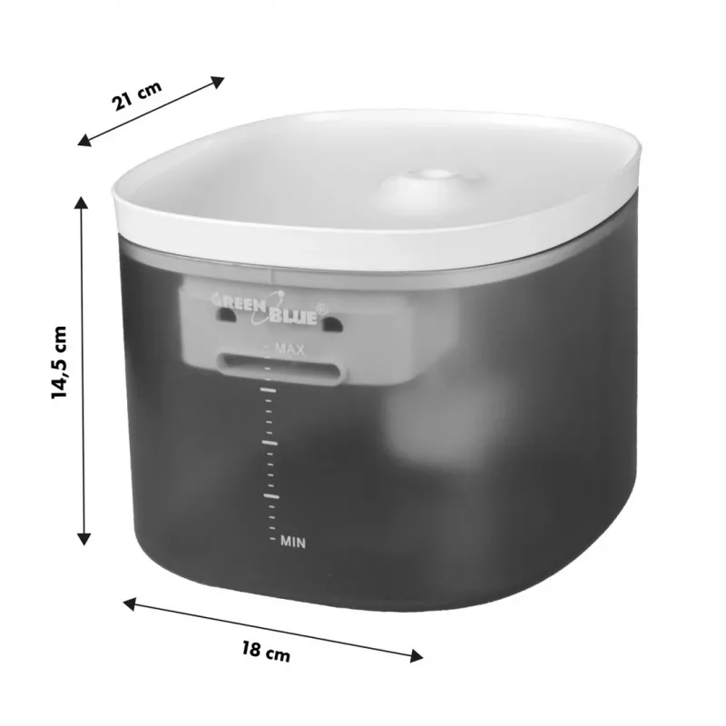 Automaatne lemmikloomajoodik GreenBlue GB392, 2L mahutavus, BPA-vaba