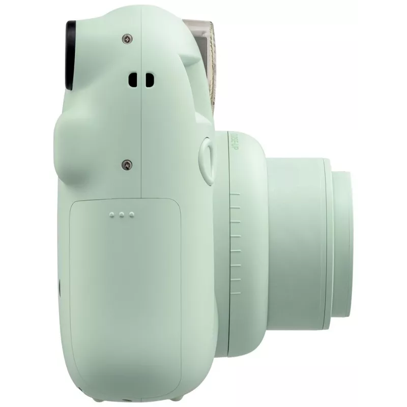 Kiirkaamera Fujifilm Instax Mini 12 Roheline — pilt 86x54 mm, film 62x46 mm, 60 mm ekvivalentne fookuskaugus