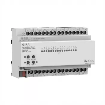 GIRA 503800 Lülitus-/rulooajam 16f/8f 16 A REG Kmf KNX Secure