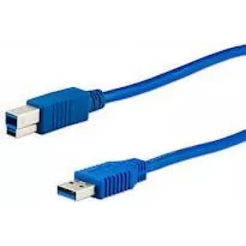 USB-kaabel e+p CC 302 USB 3.2 Gen 1 1,5 m USB A USB B sinine