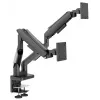 Monitorihoidik LC-Power LC-EQ-A34B-D 34 tolli lauale must klamber 40kg