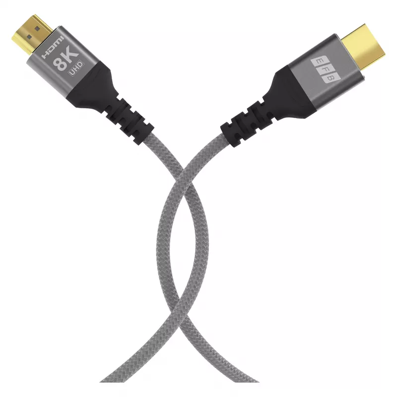 EFB Elektronik HDMI-kaabel Ultra High-Speed 8K60Hz - Kaabel - digitaalne/ekraan/video (HDMI-21-00004)