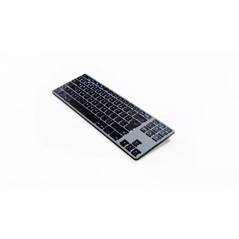 Klaviatuur alumiinium Mac Tenkeyless RGB Space Gray