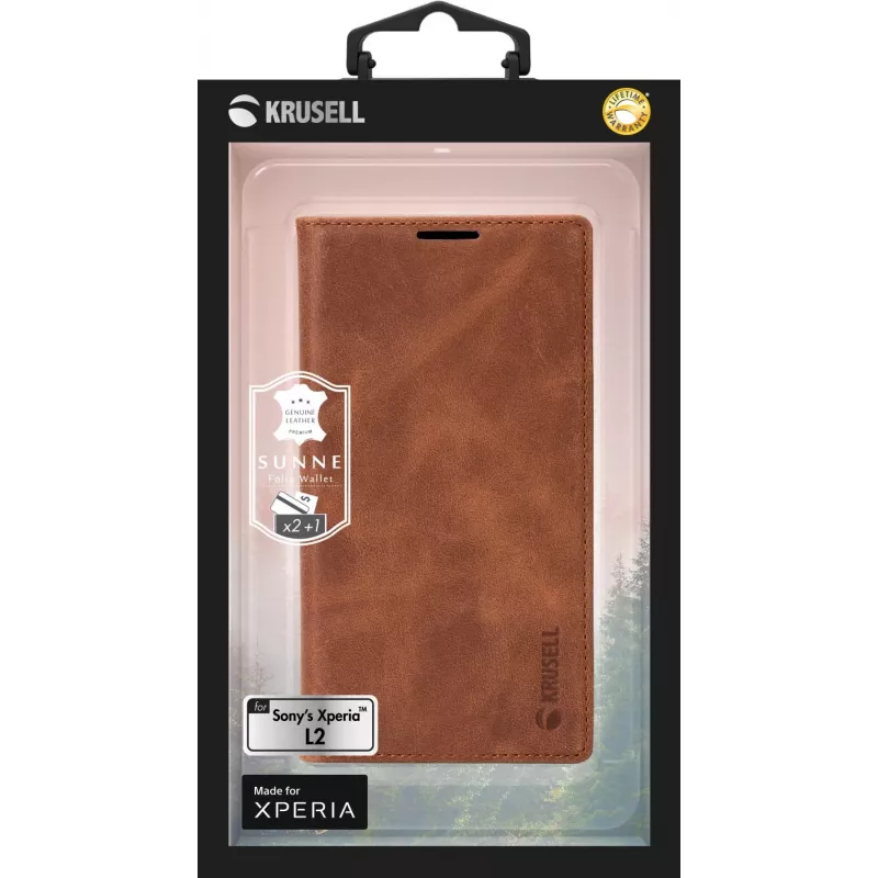 Krusell Sony Xperia L2 rahakotiraam