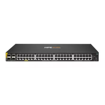 HPE - Networking CX 6000 48p 10M/100M/1G Class4 PoE 4p SFP 1G 370W Switch