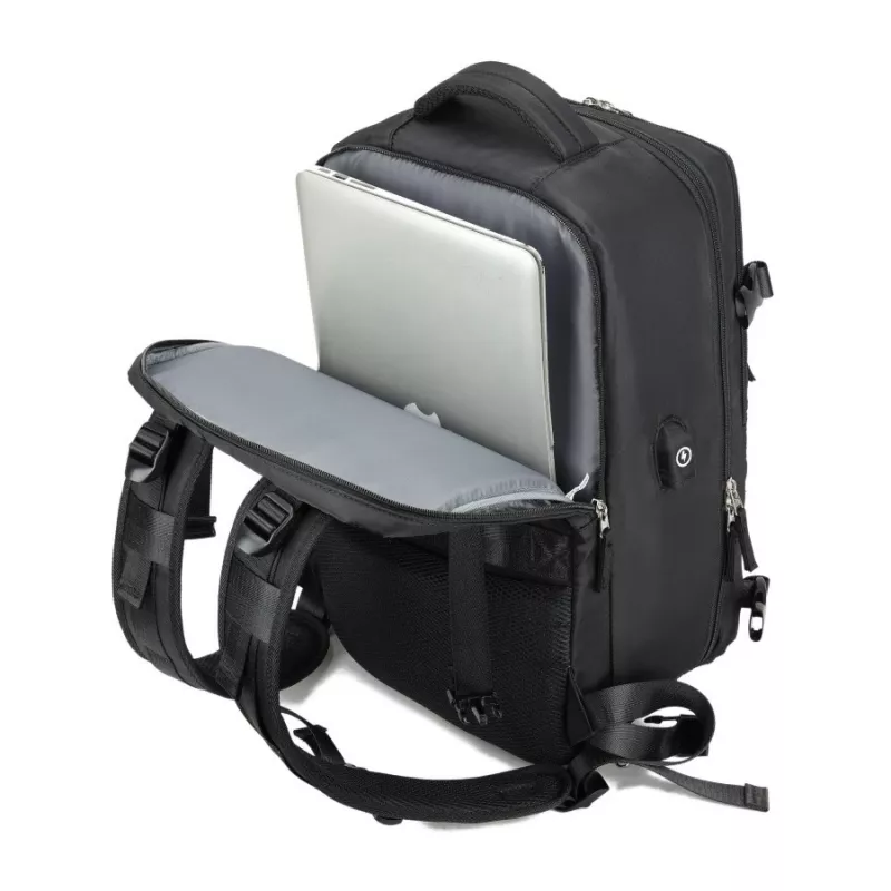 Seljakott NOVEEN CTB400 unisex 25 L, polüester, 40×25×20 cm, must