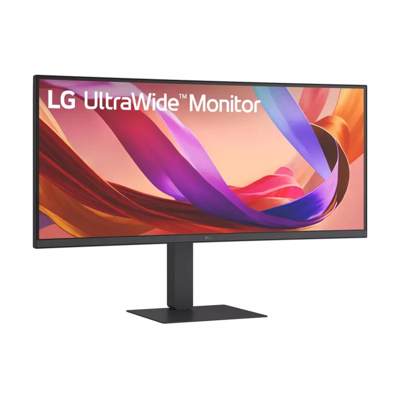 LG 34-tolline 21:9 UltraWide WQHD (3440x1440) IPS Monitor HDR10 sRGB 99% (tüüp.), USB-C ühenduvusega
