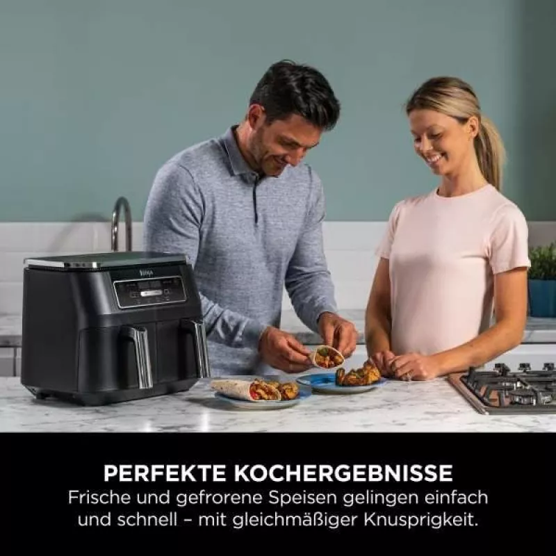 Ninja AF200EU fritüür Double 7,6 L iseseisev 2400 W kuumaõhufritüür must