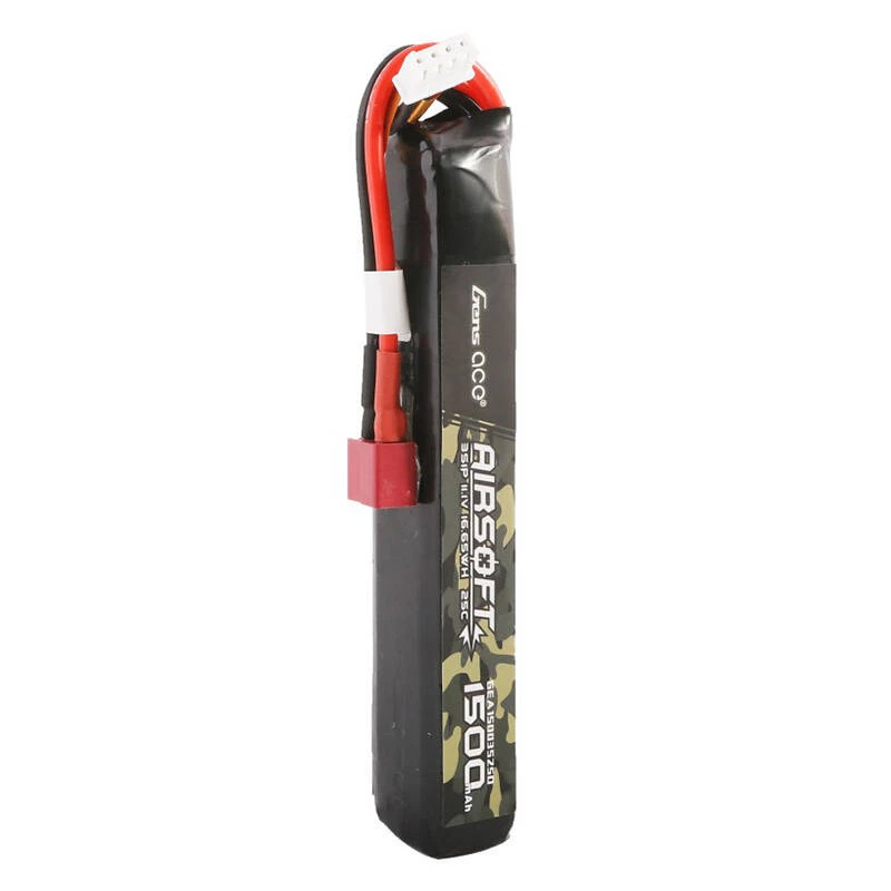 Liitiumpolümeer (LiPo) aku Gens Ace GEA15003S25D 1500mAh 3S 11,1V 25C