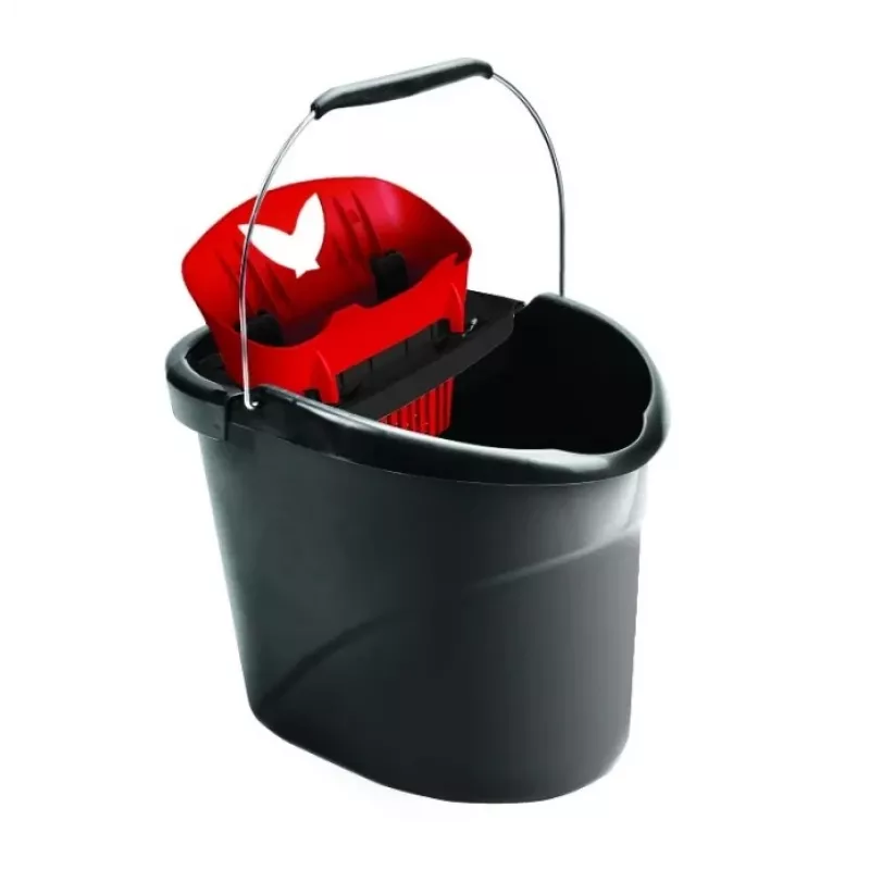 Ämber mopiväänajaga Vileda 157870 — must, 10 L, sobib Ultramax & Ultramax XL, 380×300×380 mm