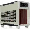 Mini korpus THERMALTAKE TR100 WS Matcha roheline kompaktne disain, mini-ITX/microATX tugi