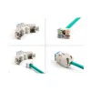 DeLOCK 88113 võtmemoodul, lame RJ-45, sinine, 10 tk