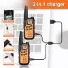 Walkie-Talkie Baofeng BF-T25E oranž, 2 tk