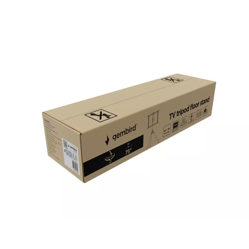 TV hoidik Gembird TVS-75ST-01 Must Puit