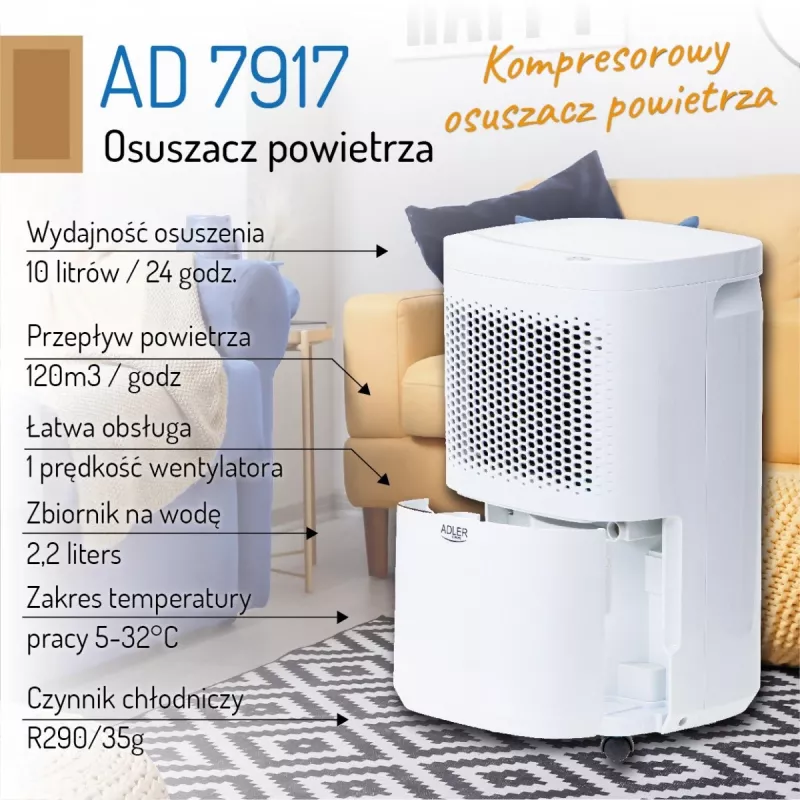 Adler AD 7917 kompressor-õhukuivati