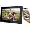 Digitaalne pildiraam SENCOR SDF1092B 10,1-tolline puuteekraaniga IPS 1280×800 Wi‑Fi 4,6 GB MicroSD seinale kinnitatav