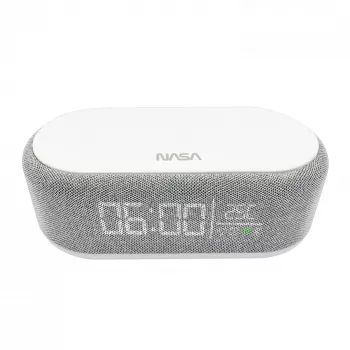 Bluetooth-kõlar, äratuskell ja juhtmevaba laadija Nasa SPC400