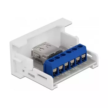 USB 2.0 Type-A emane terminaliplokile DeLOCK Easy 45 moodul