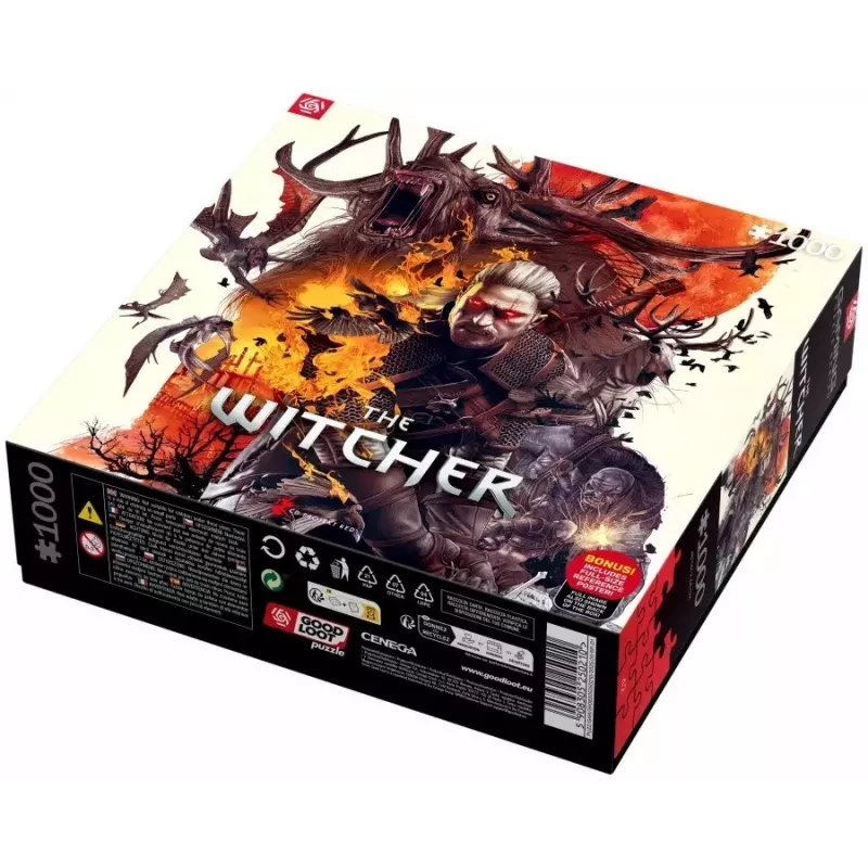 Good Loot Gaming Puzzle: The Witcher Monsters, 1000 tk