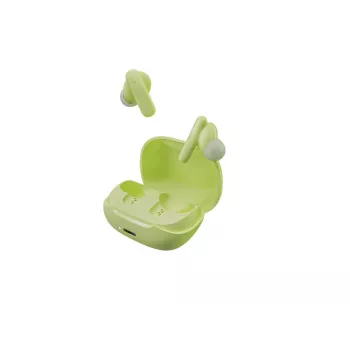 Kõrvasisesed tõelised juhtmevabad kõrvaklapid Skullcandy Smokin’ Buds – rohelised, intraauraalsed, 20–20000 Hz, 0,0406 kg