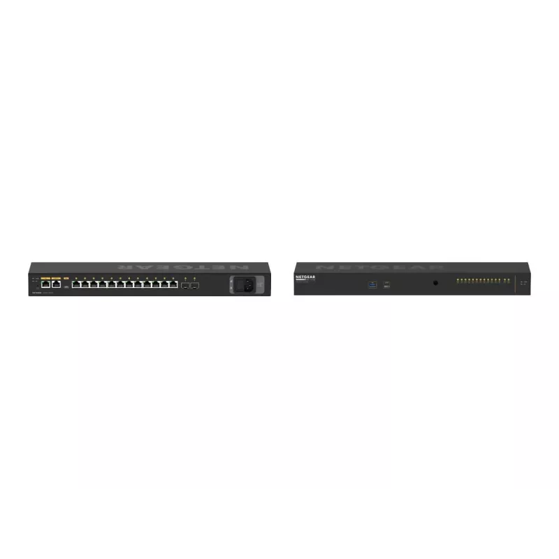 NETGEAR M4250-12M2XF Hallatav L2/L3 2.5G Ethernet 1U Must